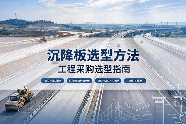 昌吉沉降板选择方法