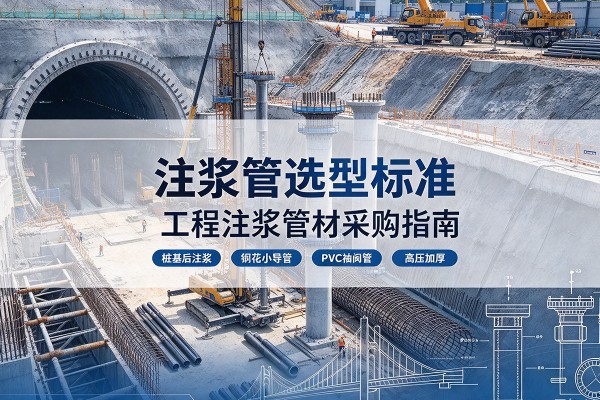 昌吉注浆管选型标准
