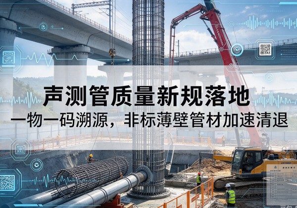 昌吉声测管质量新规落地，一物一码溯源，非标薄壁管材加速清退