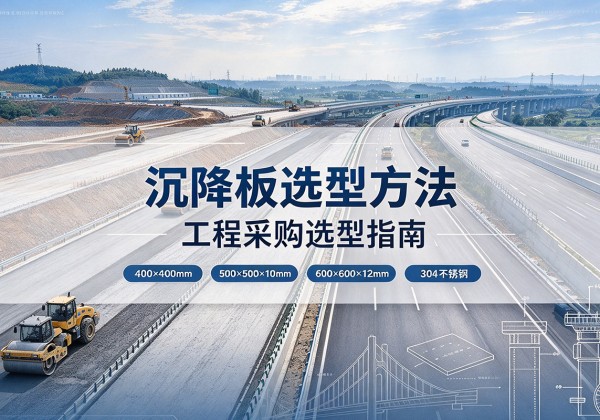 昌吉沉降板选择方法